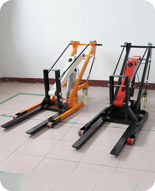 Battery-powered stacker