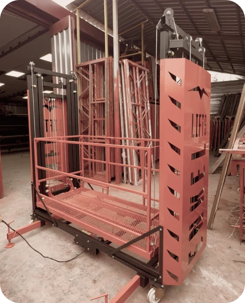 Electric mobile scaffold