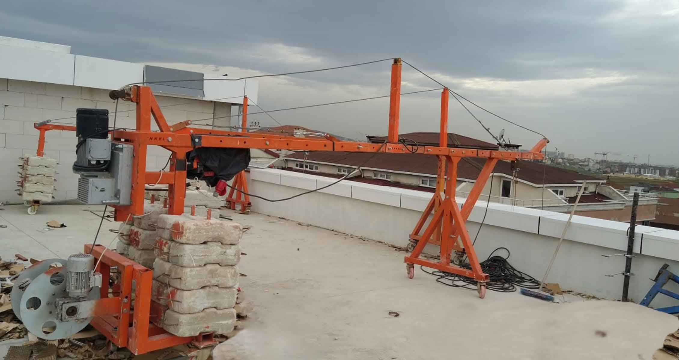 Civil Engineering Project ENDLESS ROPE HOIST İZMİR